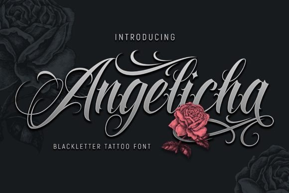 Angelicha: A Modern Blackletter Font for Bold Brands