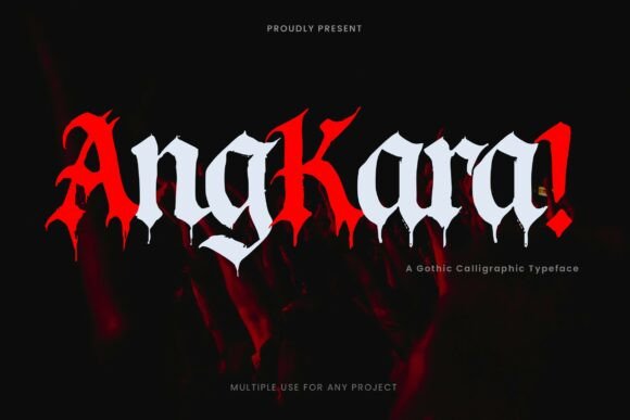Angkara: The Gothic Blackletter with a Modern Edge
