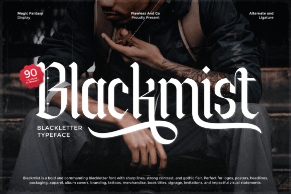 Blackmist: The Gothic Typeface That Demands Attention