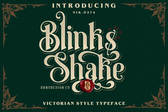 Blinks Shake: Victorian Charm for Modern Design