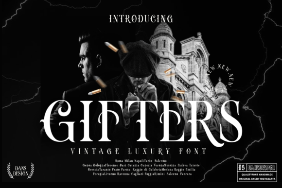 Gifters: Unleashing Bold Gothic Style in Your Designs