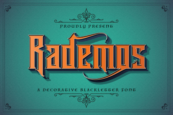 Rademos: The Blackletter Font That Commands Attention