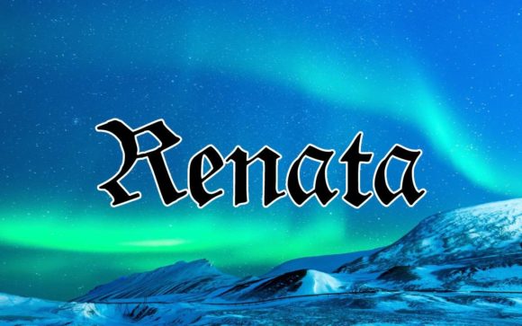 Renata: A Blackletter Font for Modern Creatives