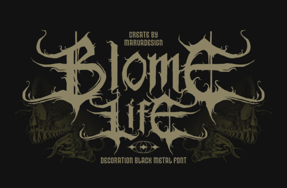 Unleash the Fire: Designing with Blome Life Font